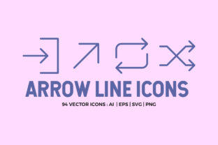 94 Arrow Line Icons Pack: Graphics & Icons Review