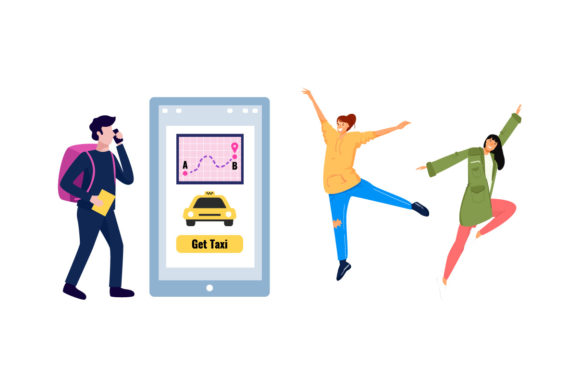 Flat Illustration Bundle-01: Graphics for Editorial Use