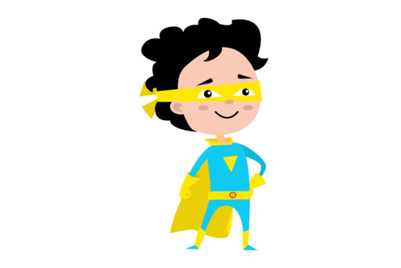Flat Illustration Super Hero-02: Graphics & Illustrations Review