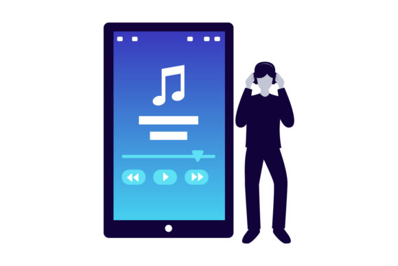 Flat Illustration Work from Home-05 Graphics Review