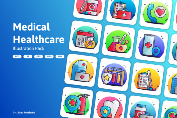 Medical Healthcare Illustration Pack: Graphics & Icons Review