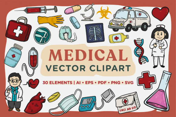 Medical Vector Clipart Pack: Graphics & Illustrations Review
