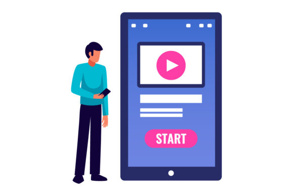 People Using Online Apps-04: Graphics & Illustrations Review